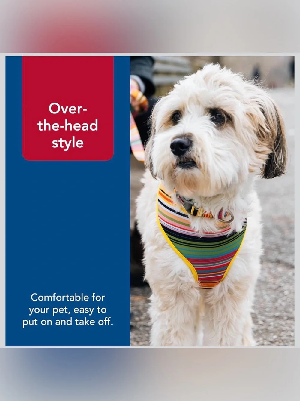 NWT Coastal Pet Sublime Reversible Dog Harness - Adjustable Fit MEDIUM